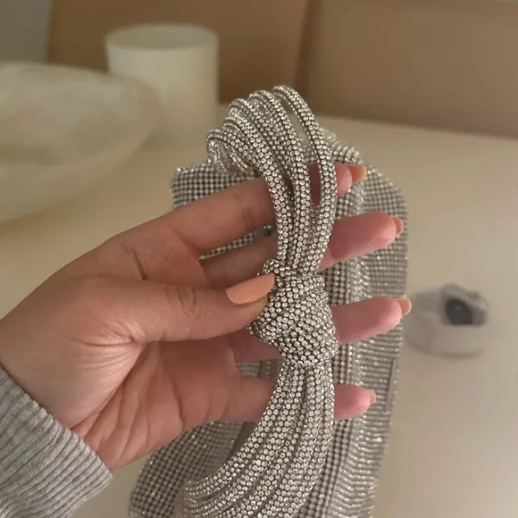 CuIt Gaia Sienna Mini Crystal Bag NWOT - Picture 3 of 5